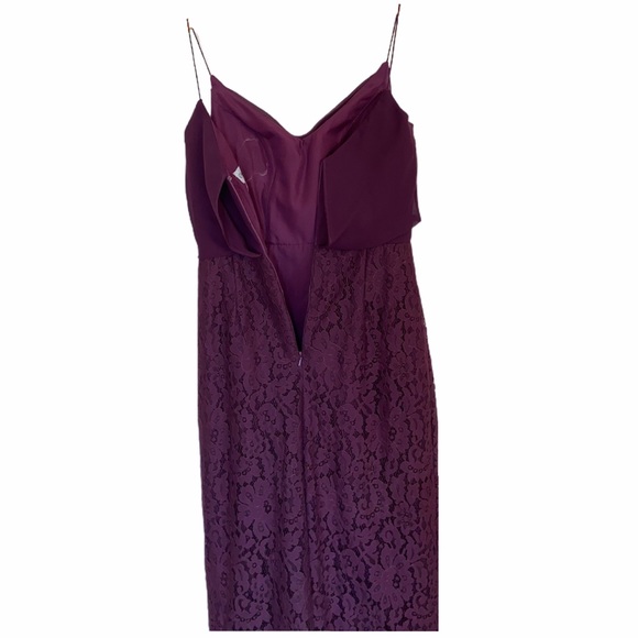 Christina Wu Aubergine Formal Bridesmaid Dress - Picture 3 of 7